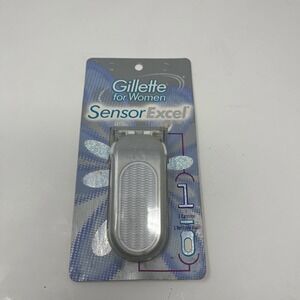 Gillette for Women Sensor Excel Razor Icy Silver Glitter In Package 1999 New